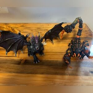 Eldradur Creatures Dragon And Scorpion